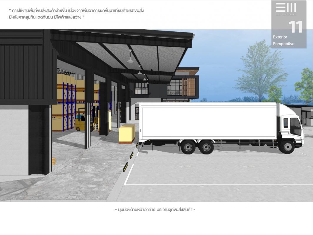 ออกแบบโกดัง สำนักงาน easy warehouse