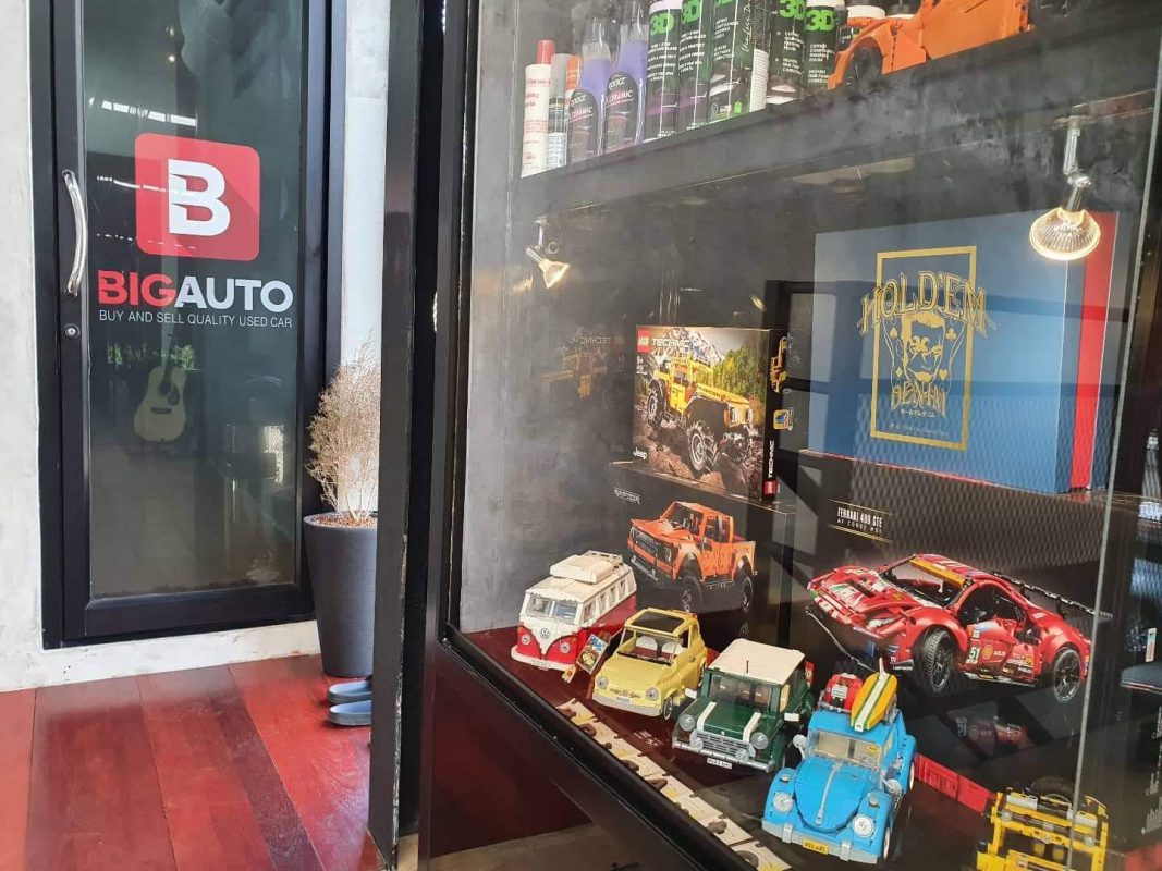 ออกแบบ พร้อมสร้าง โรงจอดรถ bigauto โดย easy warehouse