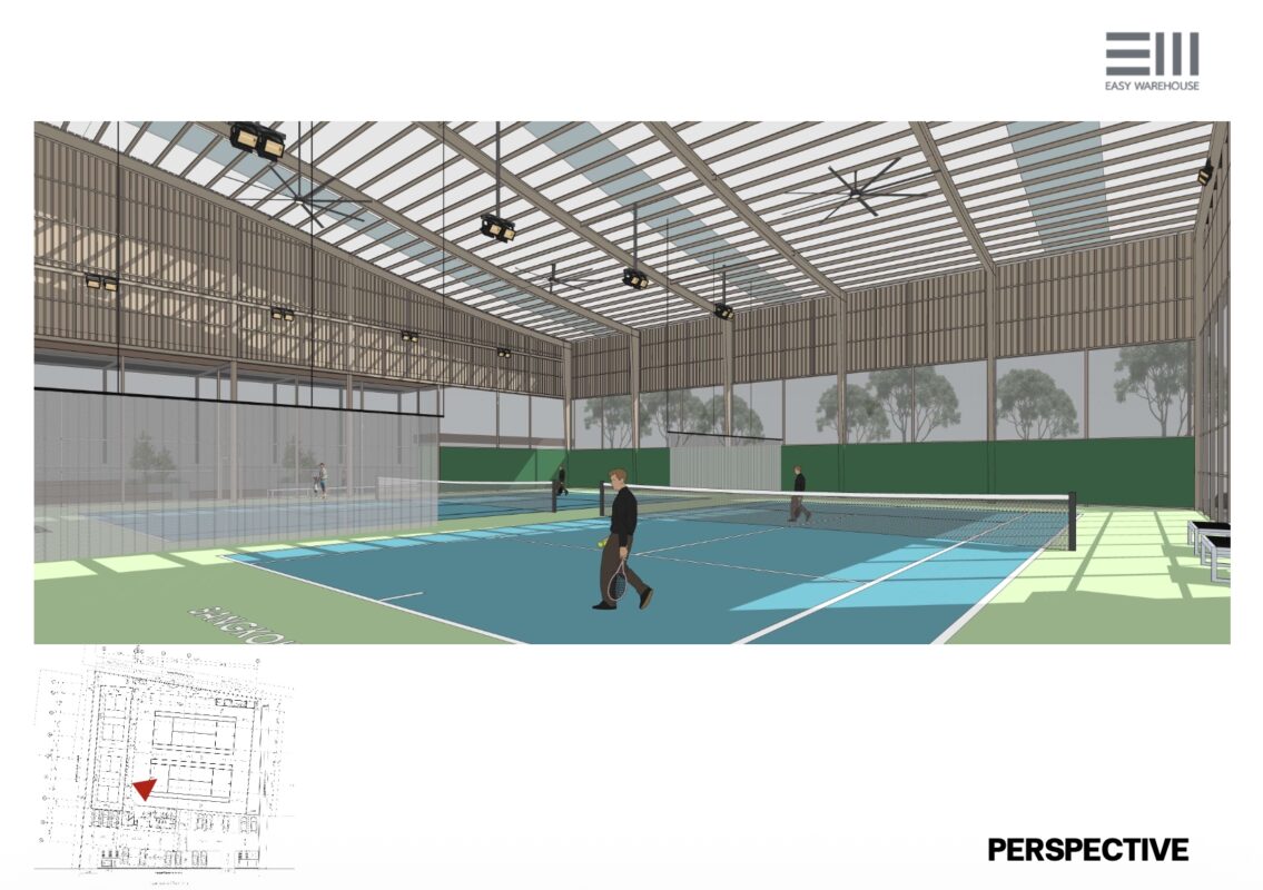 รับสร้าง สนาม เทนนิส พิคเคิ่ลบอล